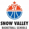 Snow Valley Basketball Schools Logo
